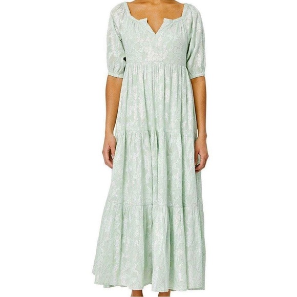 Roberta Roller Rabbit Silver & Mint Clermont Dress - Picture 7 of 7